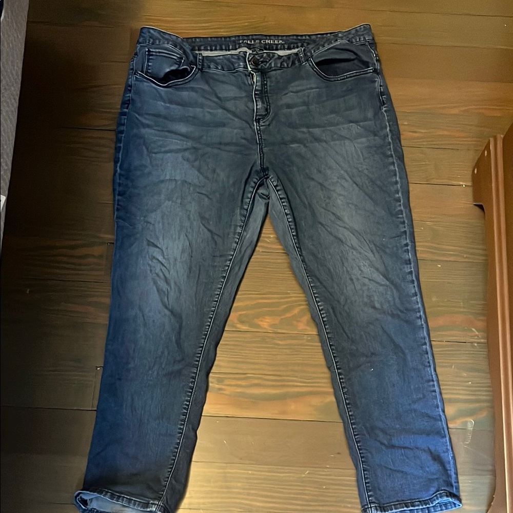 Falls Creek Blue Skinny Jeans with Classic Indigo Wash